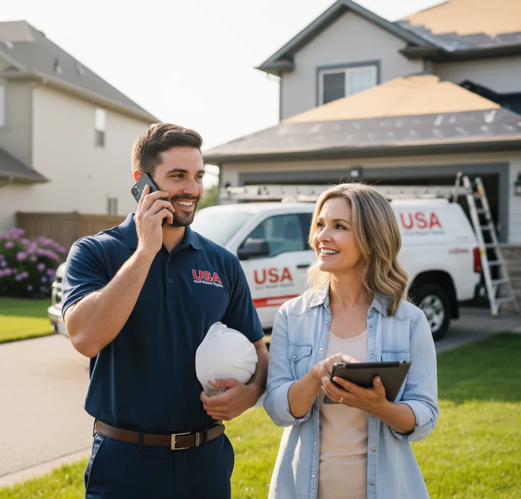 USA Roof Repair Experts customer support in Pecos
